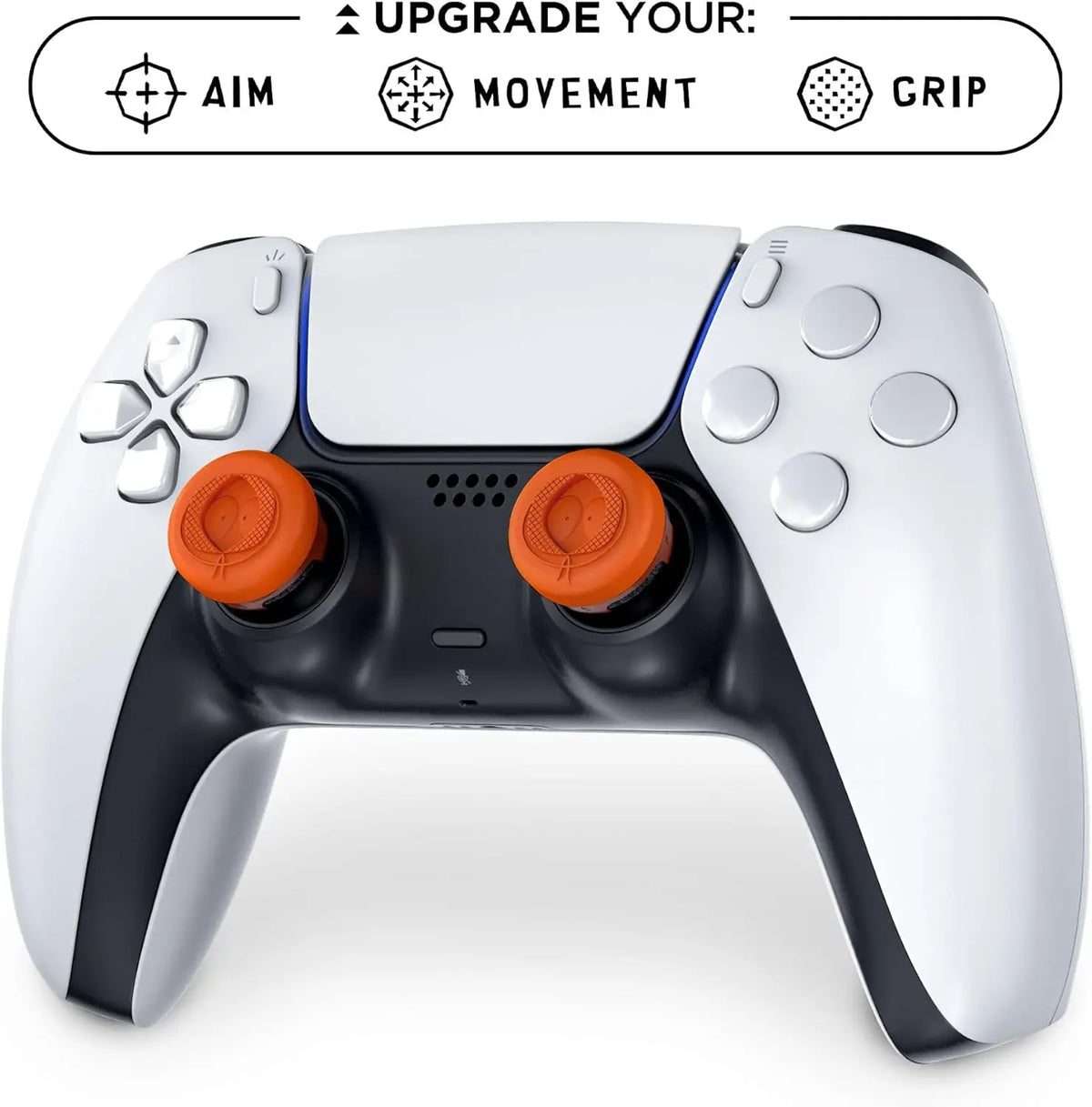 2PCS Freek Galaxy High-Rise Analog Stick Thumb Grip for PS4 PS5 Controller - FPS Performance Joystick Silicone cap