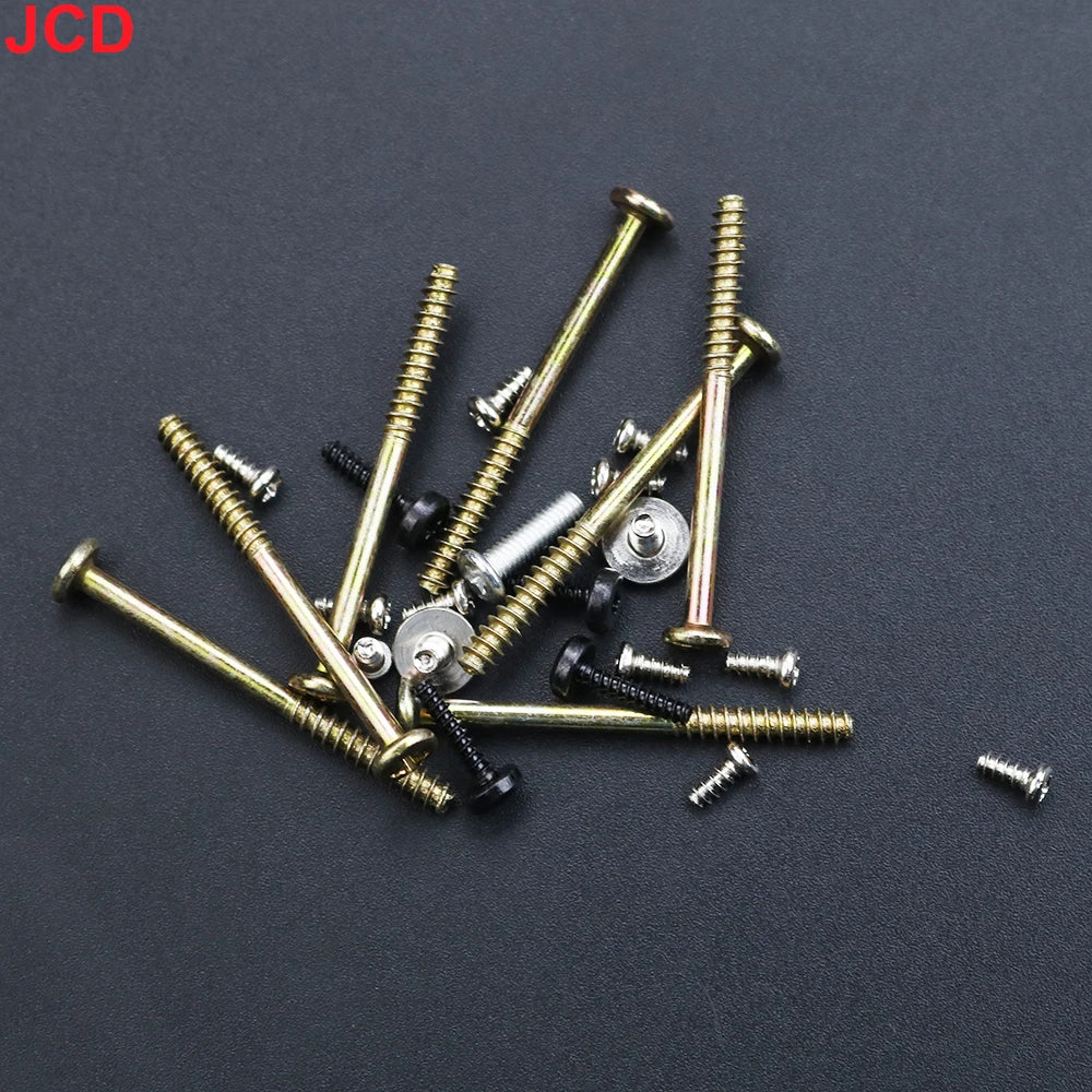 JCD Full Set Screws For PS2 PS3 Slim 2000 3000 4000 70000 Ga