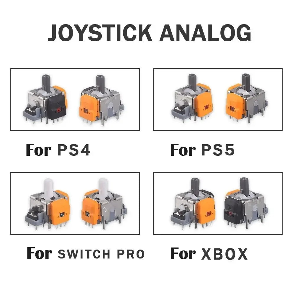 Replacement Hall Effect Joystick 3D Analog Sensor ThumbStick