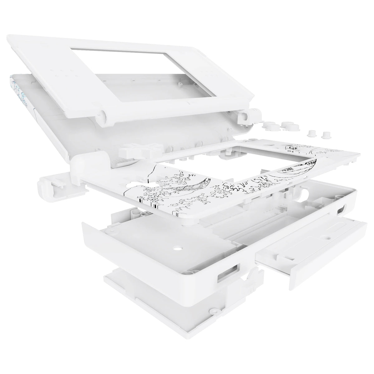 eXtremeRate Replacement Full Housing Shell for Nintendo DS L