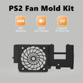Hot Selling-Silent Cooling Fan Upgrade Kit For Playstation 2 Fat Console For SCPH-3XXXX&SCPH-5XXXX Models Enhanced Noctua Fan Br