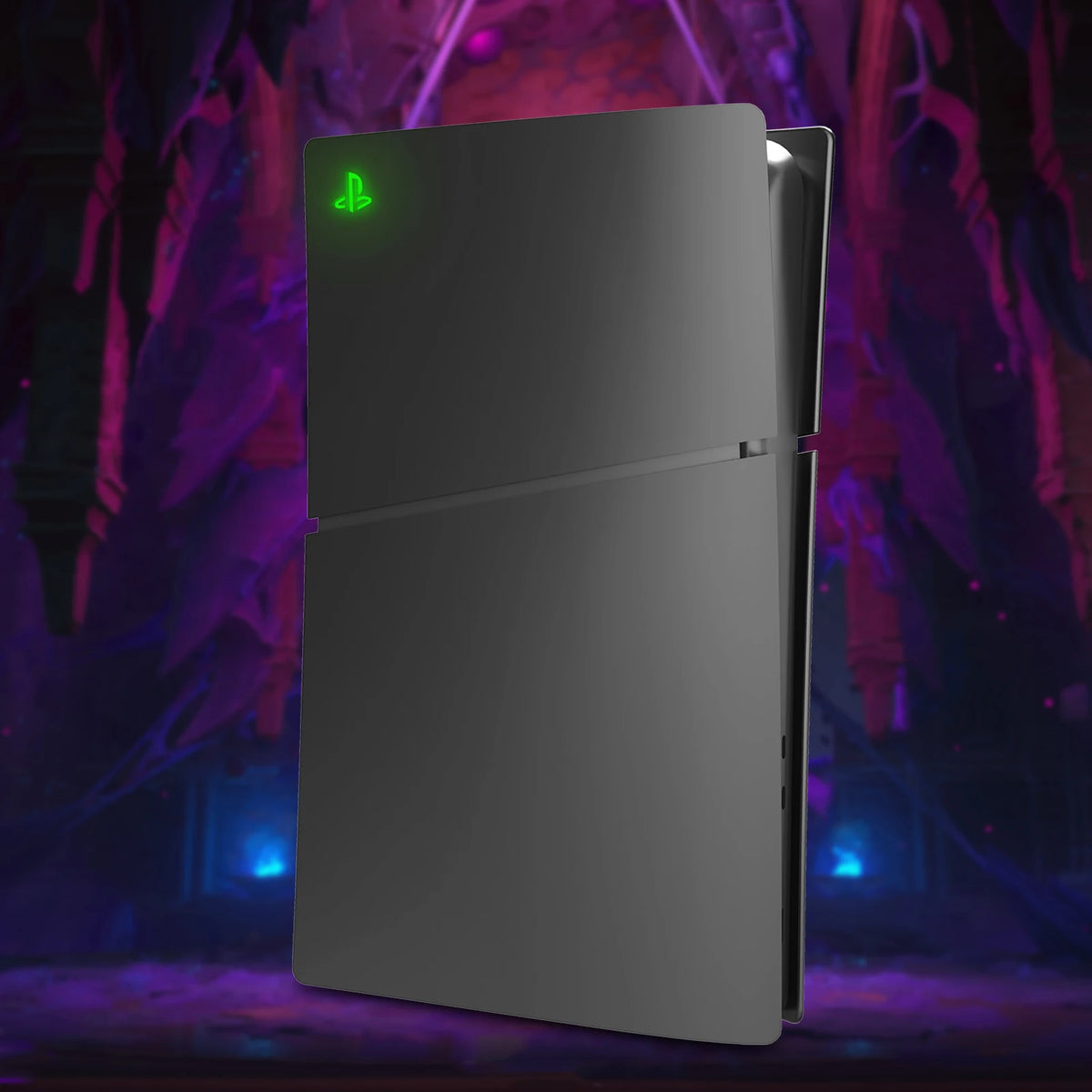 RGB Logo LED Light for PS5 Slim/Pro Console Illuminated LED 