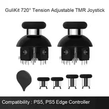 GuliKit NS55 720 Tension Adjustable TMR Joystick Game Accessories for PS4 PS5 Edge Gamepad Switch Pro Xbox Series Controller