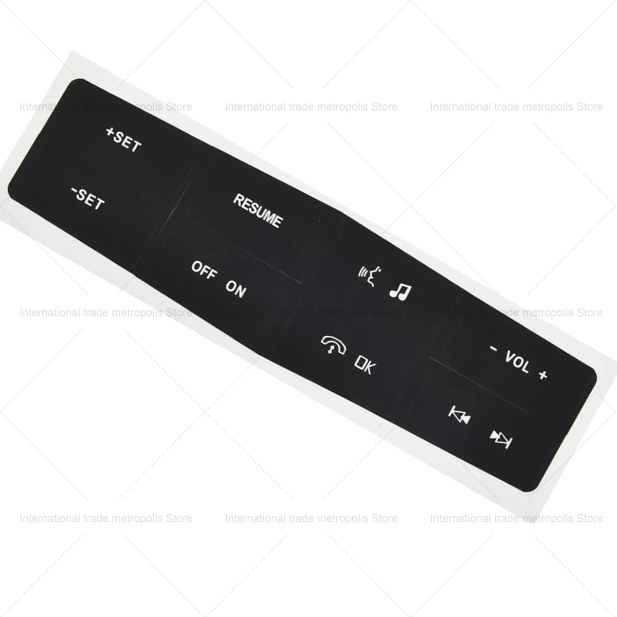 Car Steering Wheel Control Button Repair Decals Sticker Fit 