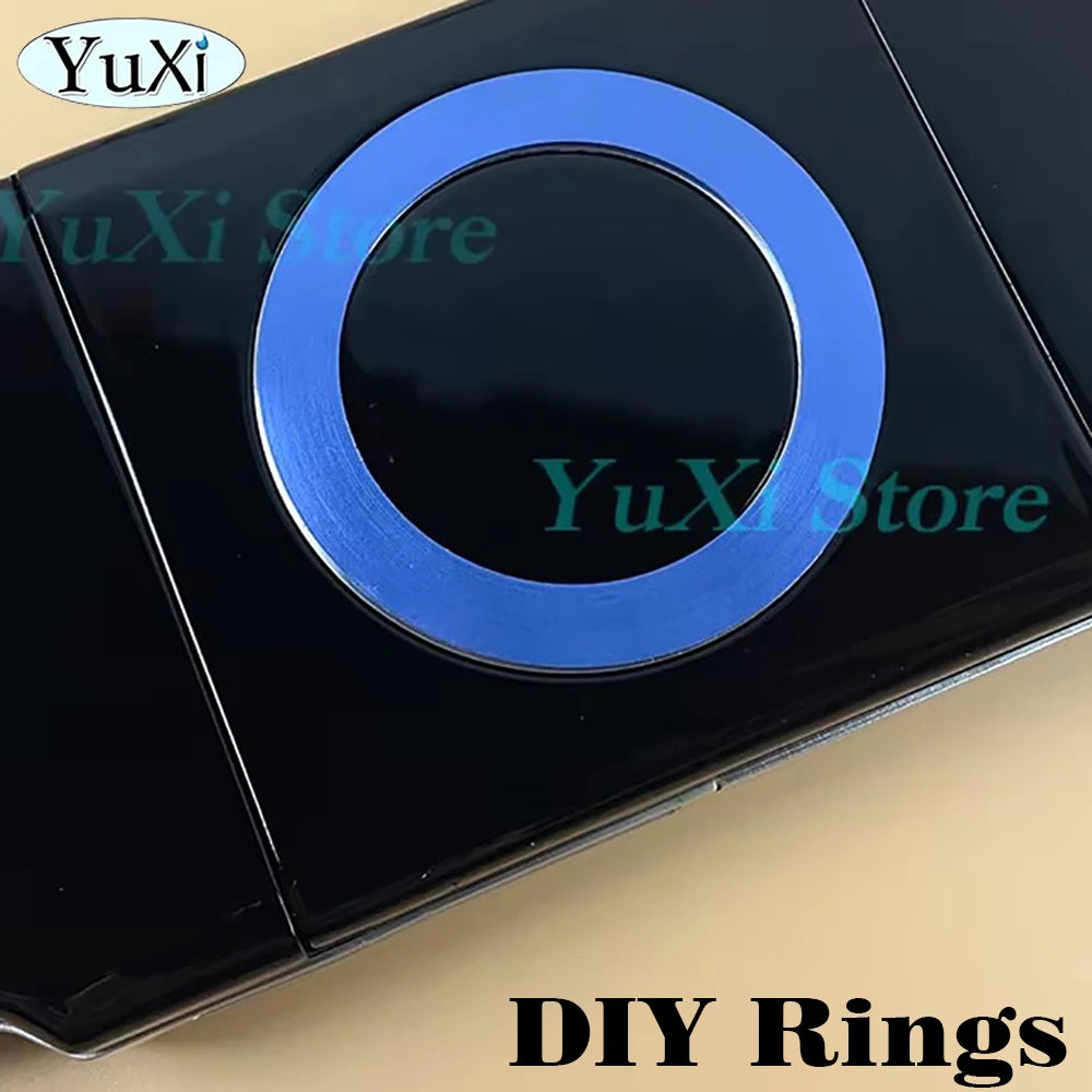 1Pc For PSP 1000 2000 DIY Steel Ring Back Housing Shell Case