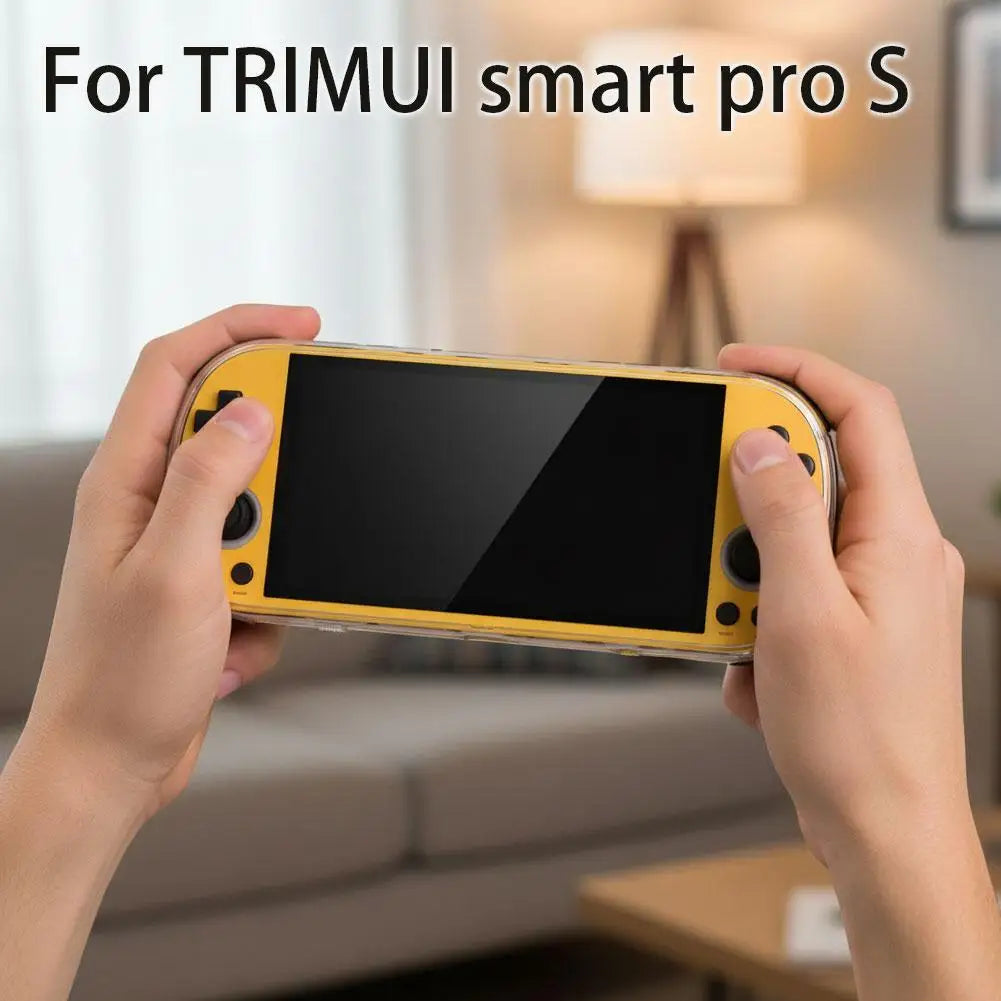 For TRIMUI SMART PRO S Handheld Protective Cover TPU Transpa