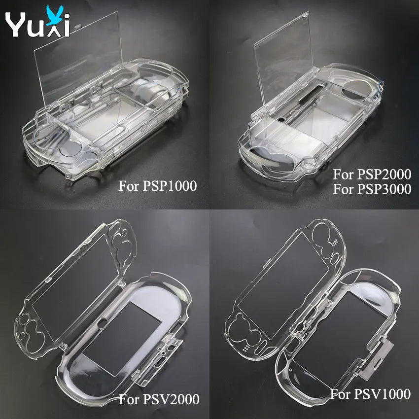 YuXi Clear Hard Carry Cover Crystal Case For PSP 1000 2000 3