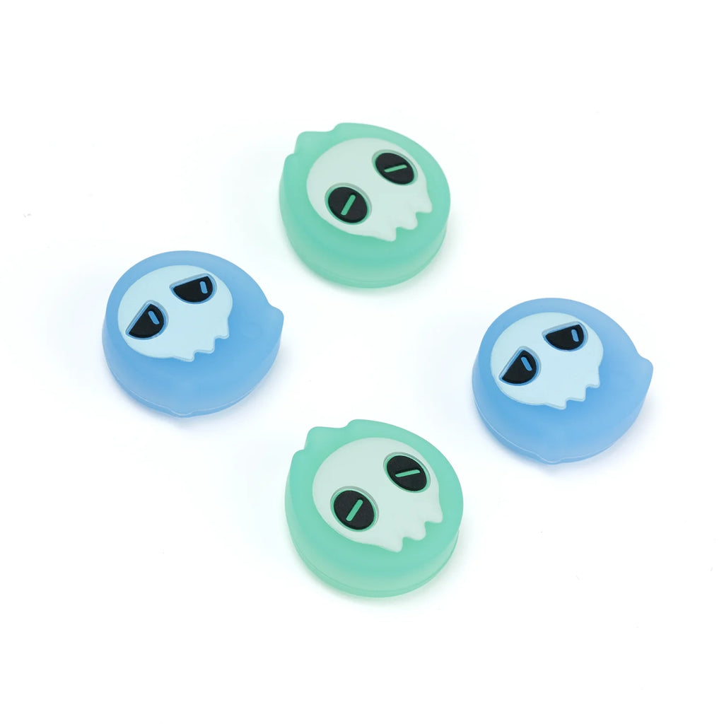 New Cute Cat Dog Shark Soft Thumb Stick Grip Cap Protective Cover For Switch Oled NS Lite Joy-con Controller Thumbstick Case