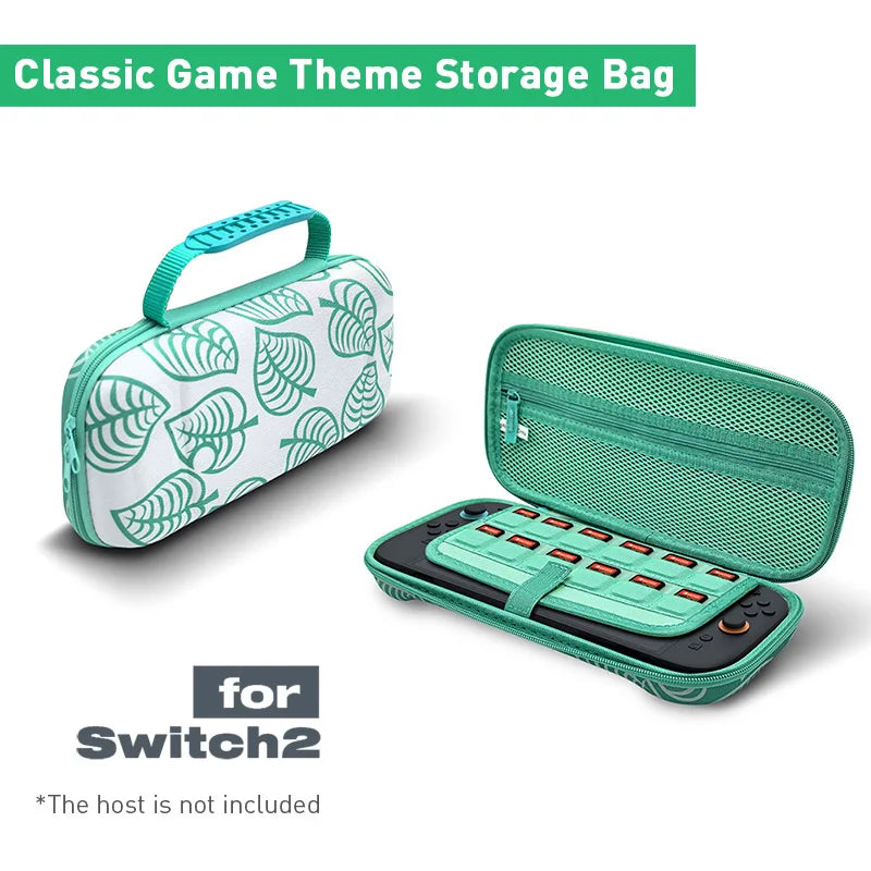 2025 Animal Theme Storage Bag for NS Switch 2 Protective Shell Cover Skin Carrying Case for NS Switch 2 Game Accessories