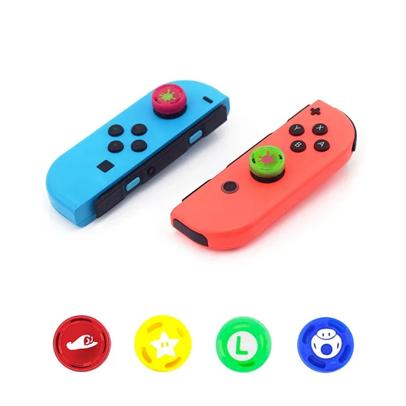 DATA FROG Analog Thumb Stick Grip Cap Skin for Switch OLED C