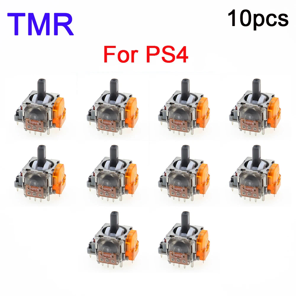 2-10Pcs 3D Analog Stick Replacement TMR Magnetic Joystick for PS5 PS4 Xbox Series S Switch Pro Controller Game Accessories