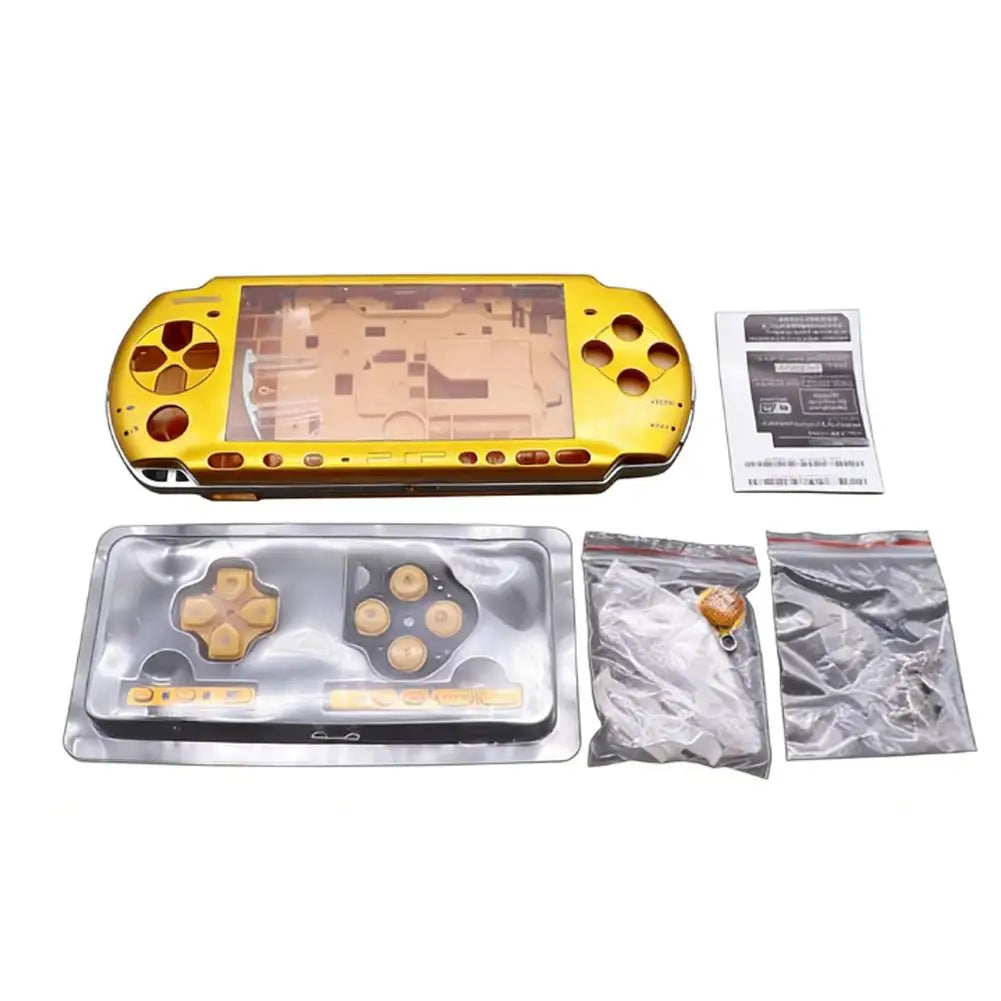 Replacement Full Housing Shell For PSP3000 Console With Buttons And Screws Durable Protective Case Multiple Colors Available