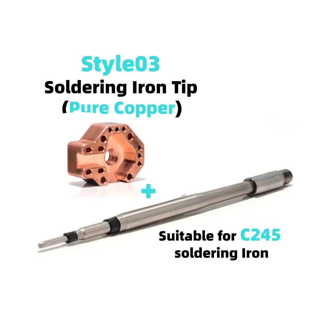 T12/JBC245/936 Joystick Soldering Iron Tip Heating Mold for Xbox PS4 PS5 Switch Pro Controller Joystick Disassembly Repair Tools
