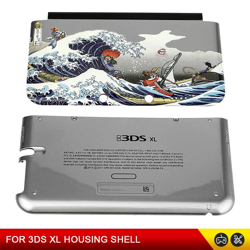 Replacement Faceplate Cover Case For 3DS XL 3DS LL Console S