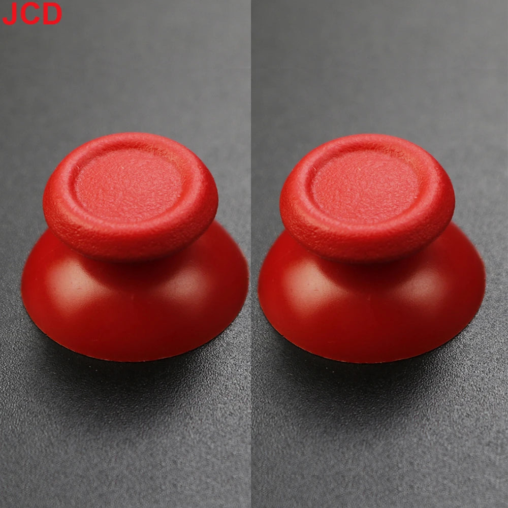 JCD 2pcs For PS4 Pro Slim Controller 3D Analog Joystick Thumb Stick Grip Cap Thumbsticks Cover Mushroom Cap Replacement Part