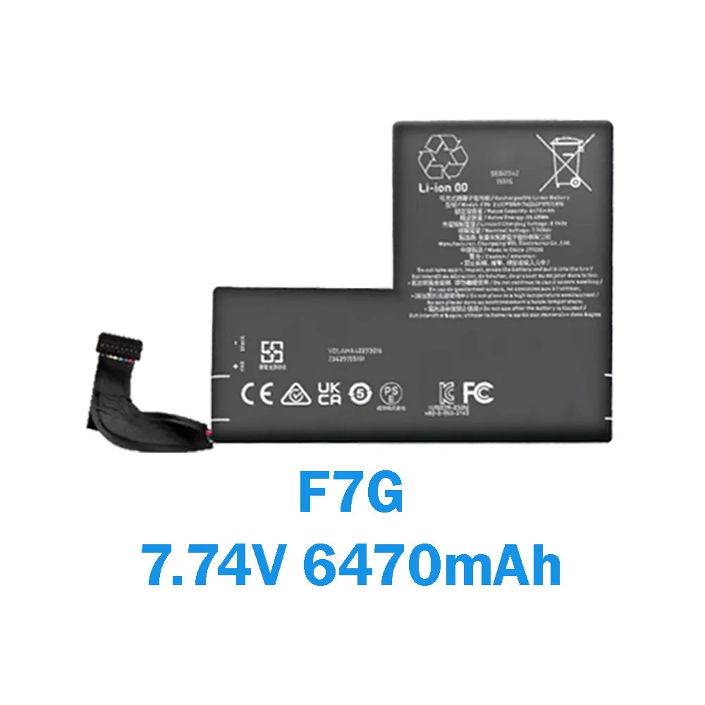 F7A 7.7V 5200mAh F7G 7.74V 6470mAh Genuine Original Li-polymer Laptop Battery For Steam Deck Lcd Handheld Gaming Mini Computer