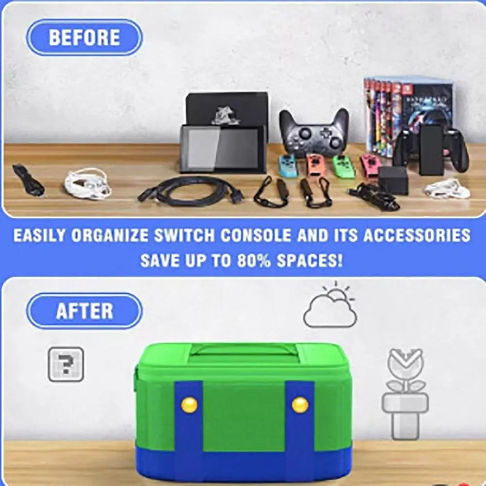Large Carrying Protective Case for Nintendo Switch OLED Cons