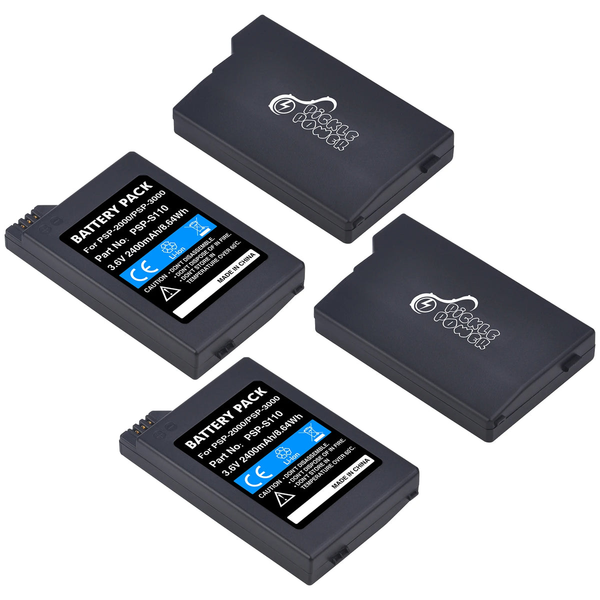 2400mAh PSP-S110 Replacement Battery for Sony PSP 2000 3000 
