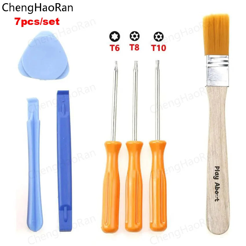 7pcs/set Torx T6 T8 T10 Security Screwdriver W/ Hole For Xbo