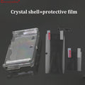 1PC Clear Crystal Protective Case Cover Hard Shell Skin for 