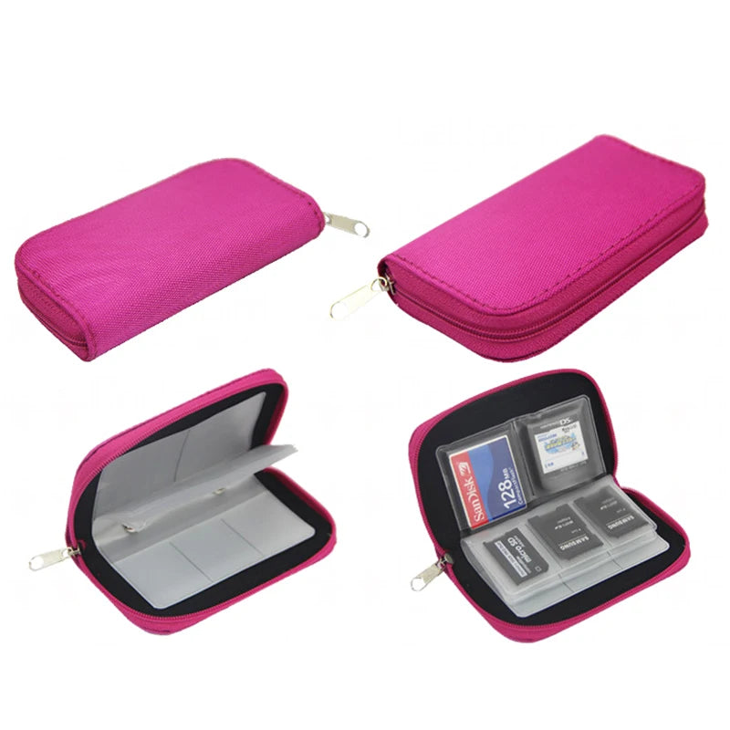 22 in 1 Game Memory Card Storage Bag Carrying Case Holder fo