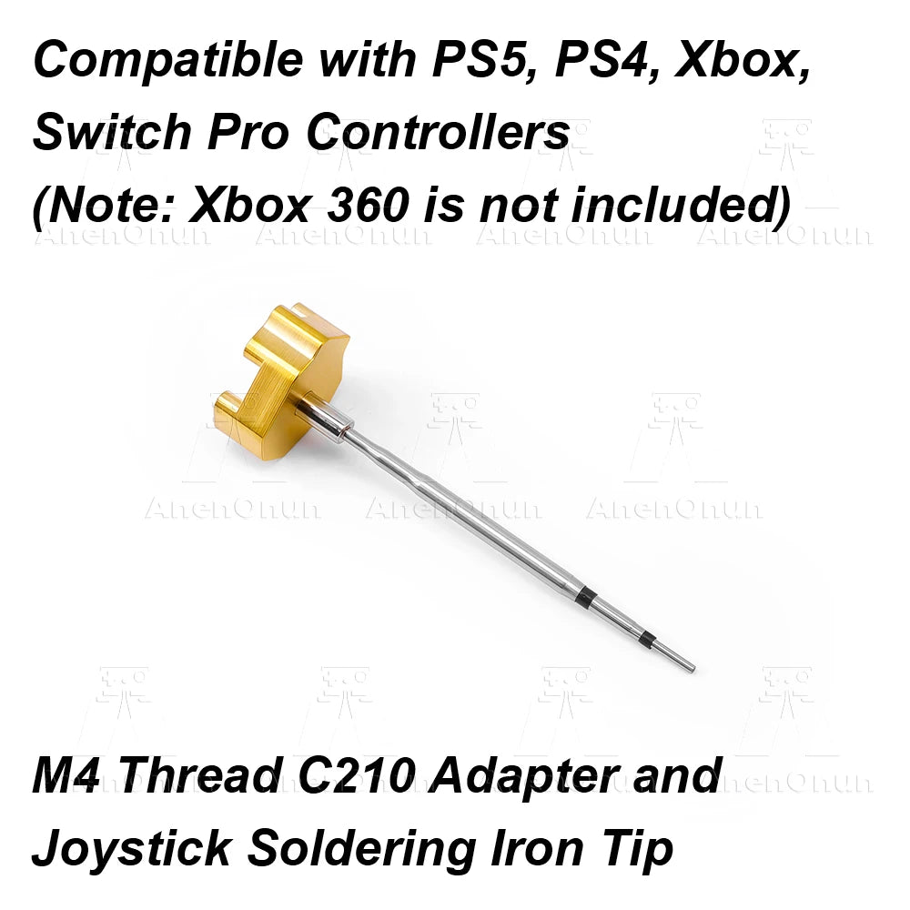 Joystick Soldering Iron Tip for PS5 PS4 Xbox Switch Pro Controller 3D Analog Stick Drift Fix Desoldering Soldering Replacement