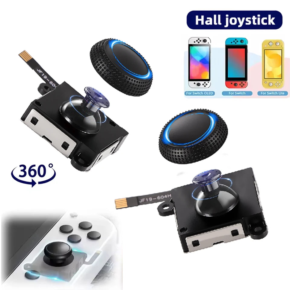 Hall Effect Joystick for Nintendo Switch/Lite/OLED Controlle