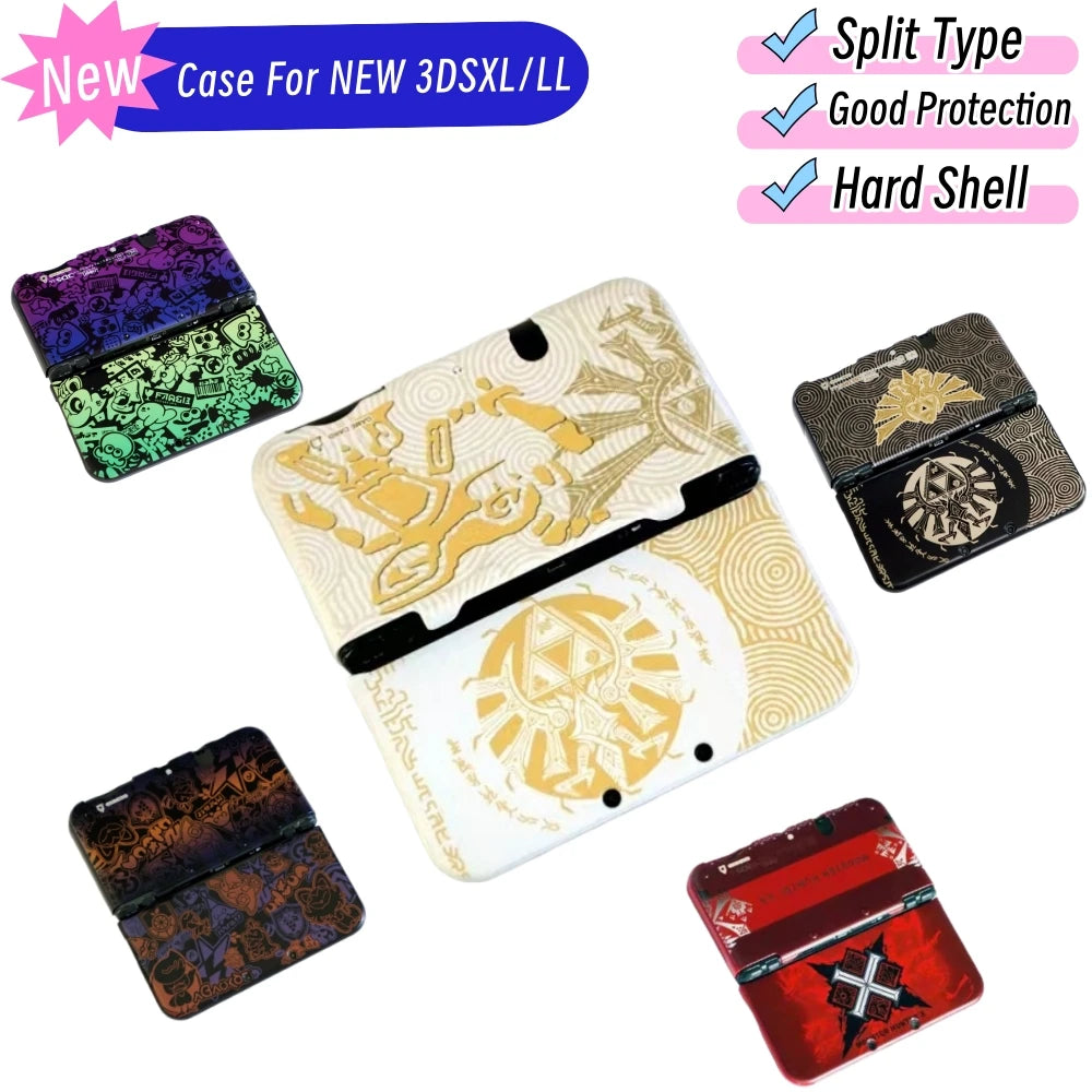 Cool Protective Case For NEW 3DSXL Hard Shell For NEW 3DSLL 