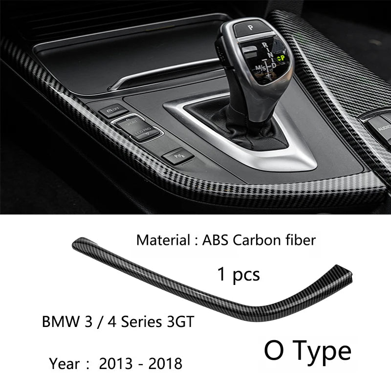 Chrome Car Styling CD Panel Switch Button Cover Sticker Trim For BMW 3 4 Series F30 F32 F34 F35 F36 320i 318i Inner Accessories