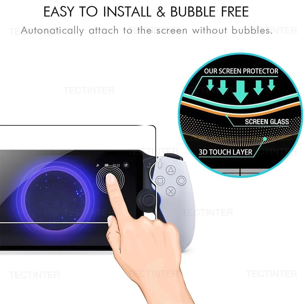 1/2Pcs Screen Protector Tempered Glass for Sony PlayStation 