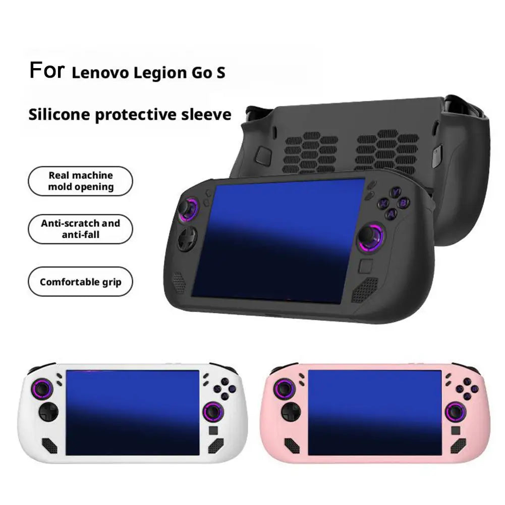 For Legion Go S Silicone Case Skin Friendly Shockproof Prote