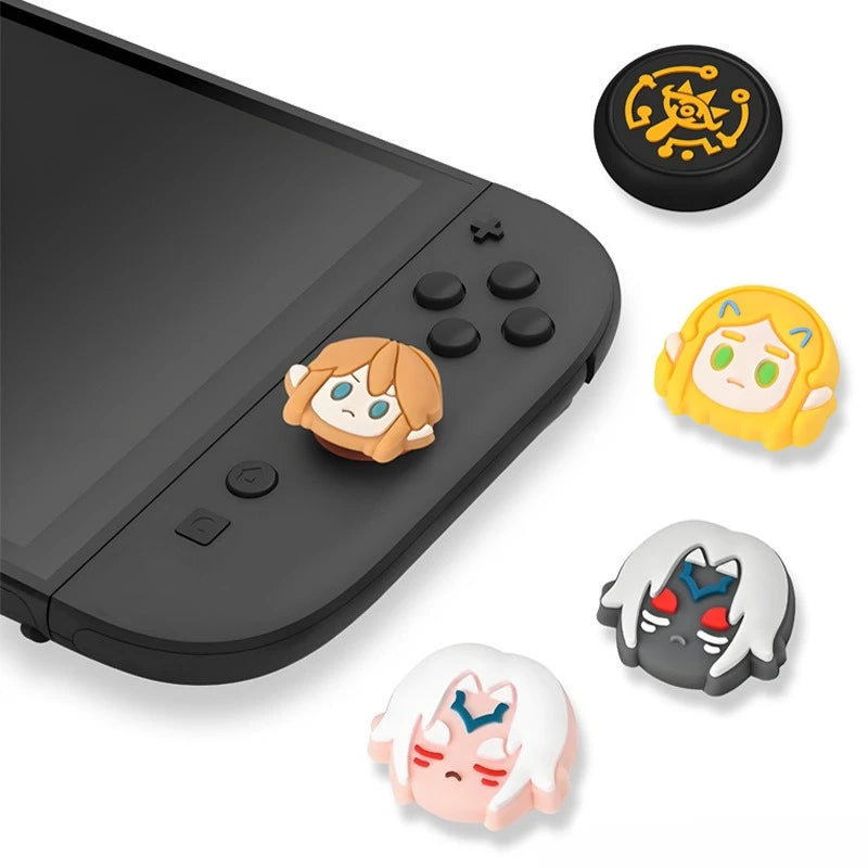 2/4pcs Legend of Zelda Link Silicone Replacement Thumb Stick