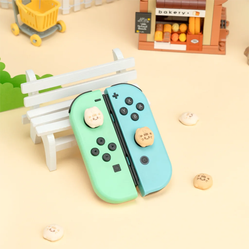 Super Cute Silicone Soft Joycon Thumb Stick Grip Cap Joystic