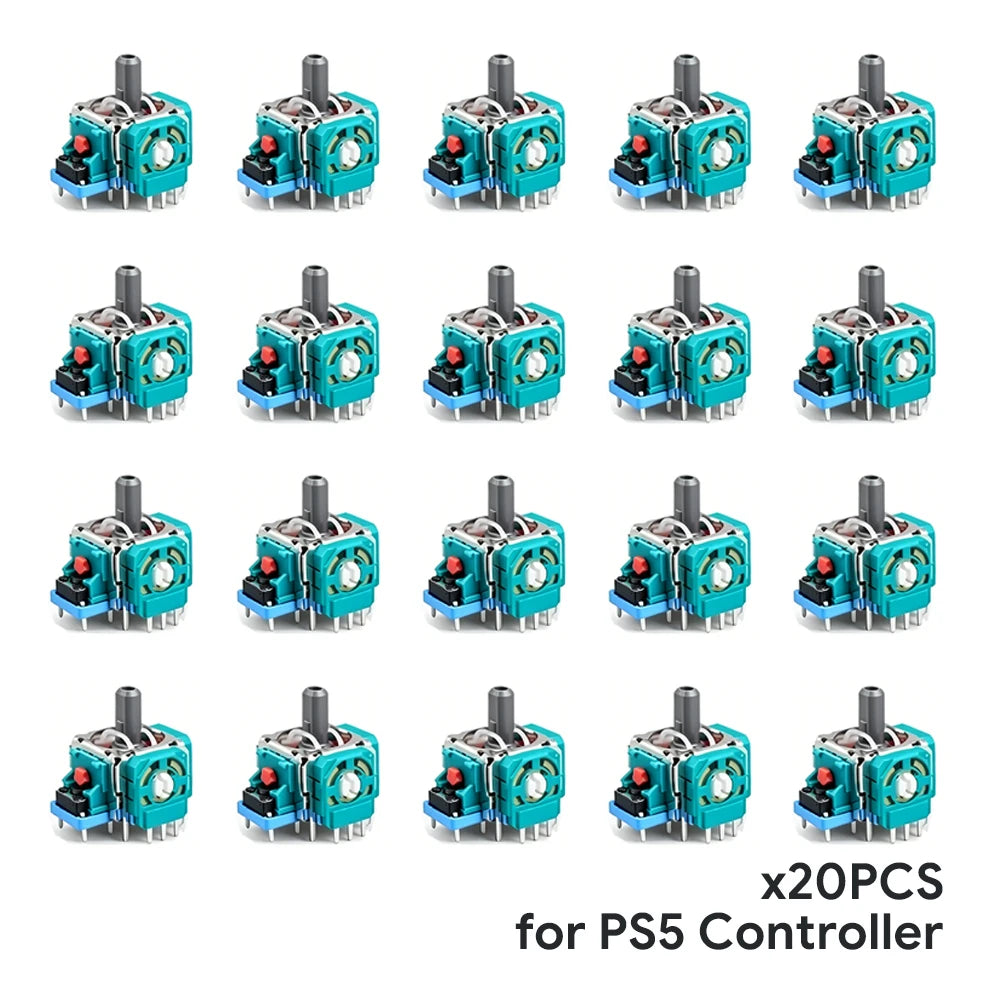 10PCS 3D Analog Joystick Replacement Module for PS5/PS4 Swit
