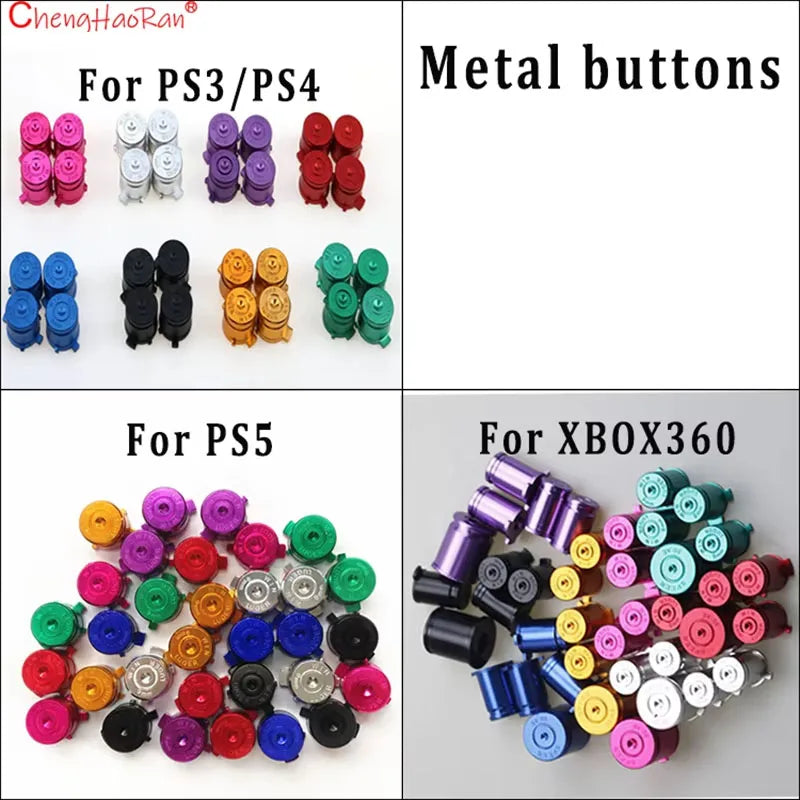 1Set Color Buttons For PS3 PS4 PS5 XBOX 360 Game Console Con