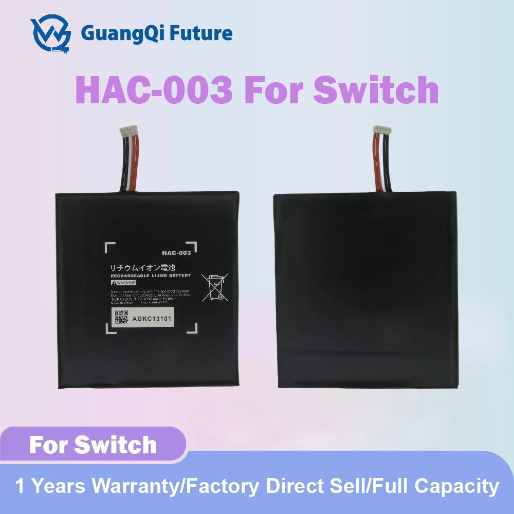 1 - 20 Pieces/Lots HAC-003 4310mAh For Nintendo Switch Game 