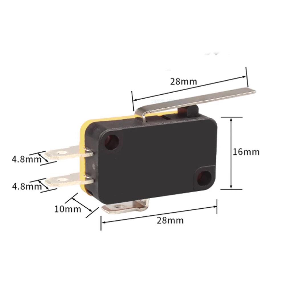 10pcs Self Reset Micro Switch Microswitch For Happ Style Joy