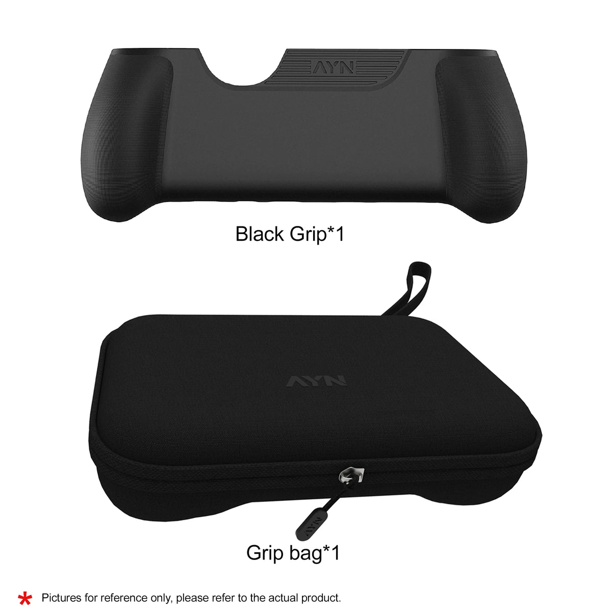 TPU Case Handheld Console Transparent Protective Cover Screen Protector Set For AYN THOR Anti-Fall Case Shell Grip Storage