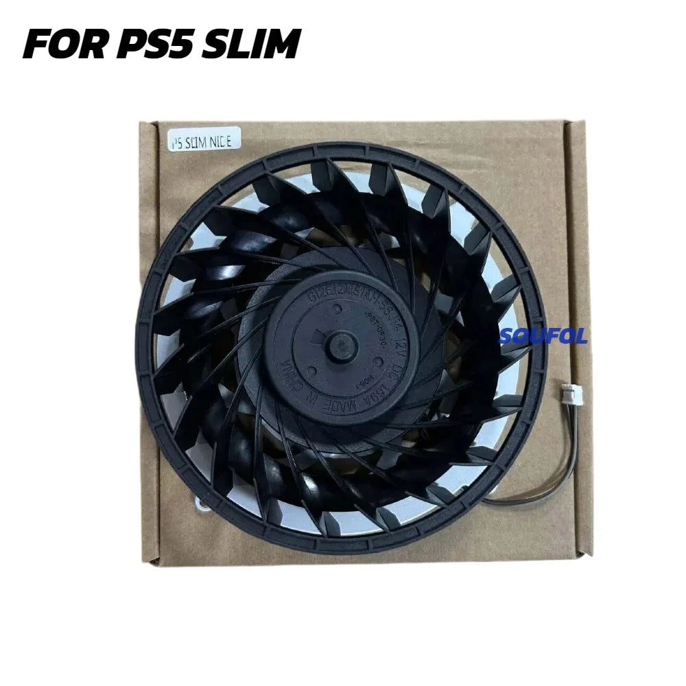 NEW Internal Cooling Cooler Fan For PS5 Slim Console 19 Blades Cooler Fan For PS5 Console 17Blades 23Blades Original Repair Part