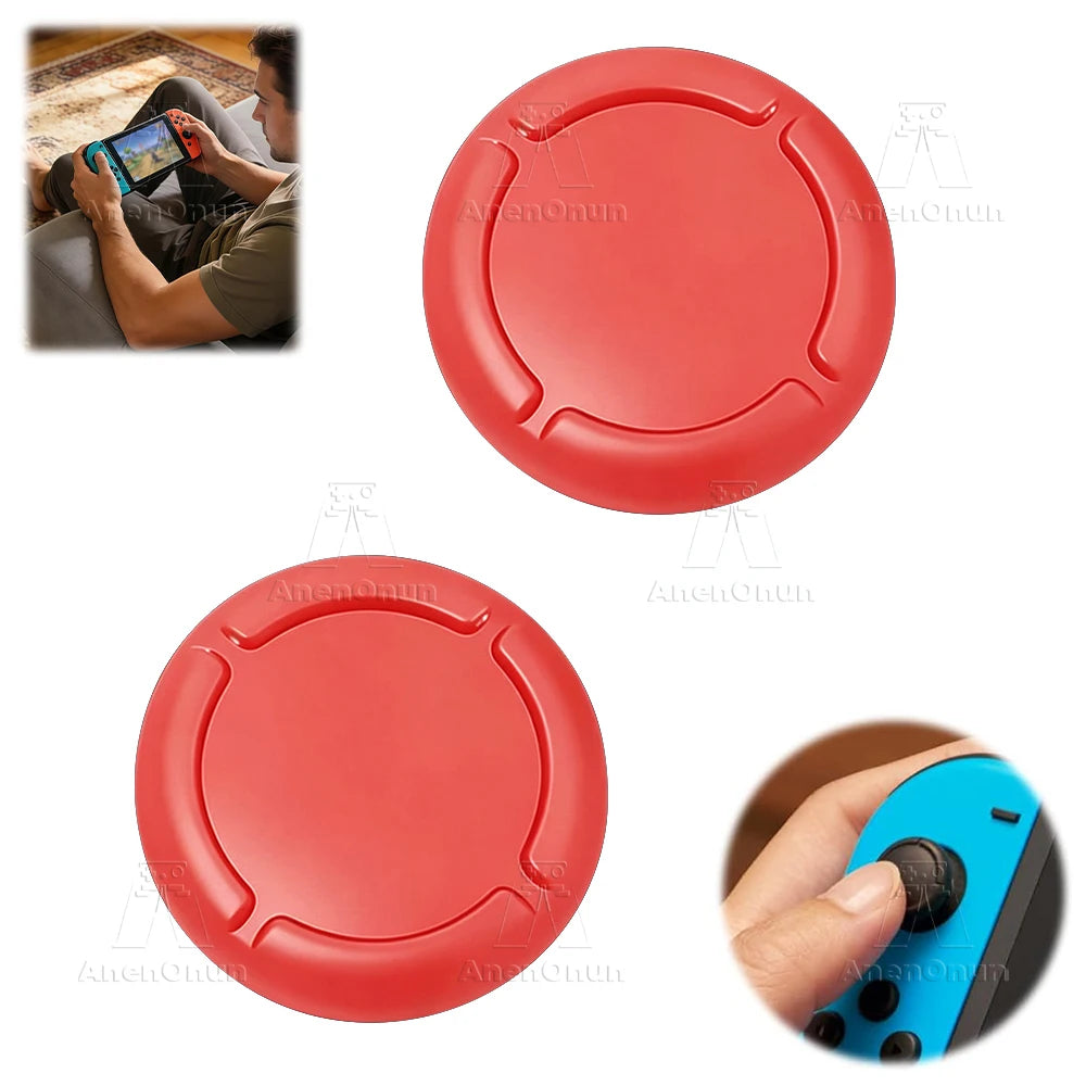 Joystick Replacement Covers for Switch/Switch Lite/Switch OLED Joycon Anti-Slip Analog Stick Thumb Grip Silicone Protective Caps