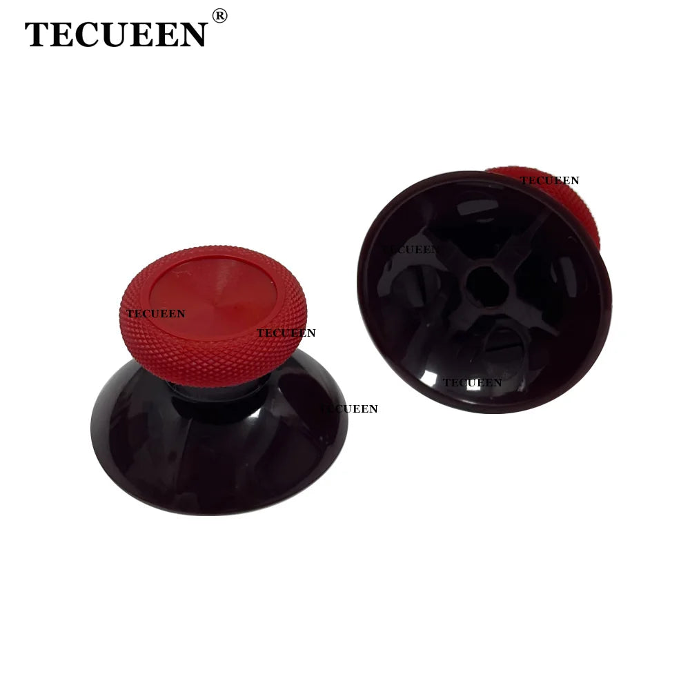 2pcs Replacement Thumbsticks for Xbox One S Red Controller Rocker Buttons 3D Analog Joystick Caps Thumb Stick Grips