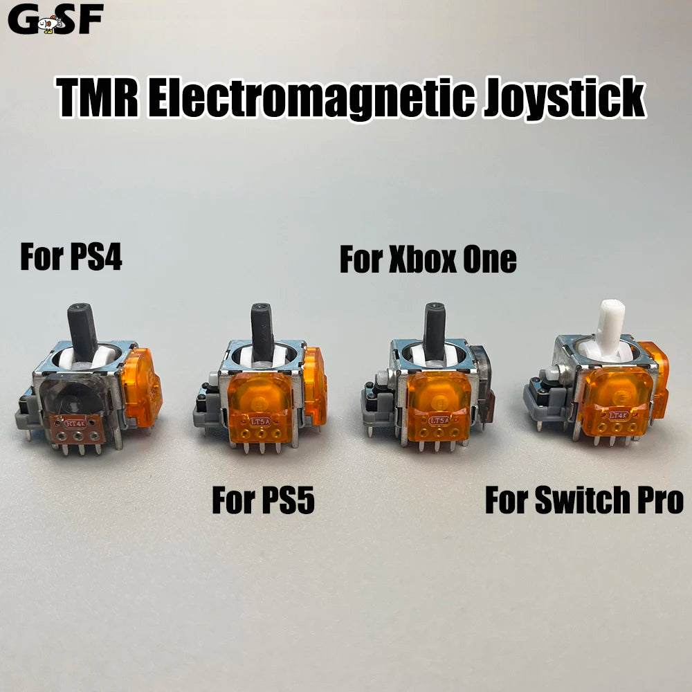 1Pc Ginfull TMR Electromagnetic Joystick For PS5 PS4 Xbox Co