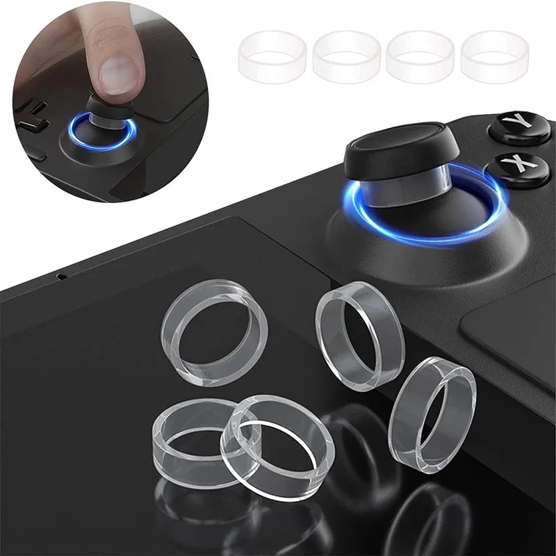 8pcs Silicone Joystick Caps for PS5/PS4/Steam Deck/ROG Ally 