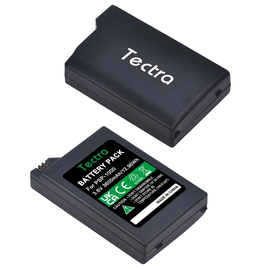 PSP-110 PSP-1005 Replacement Lithium Batteries 3600mAh for Sony PlayStation Portable Console PSP-1000 Gamepad Battery/Charger