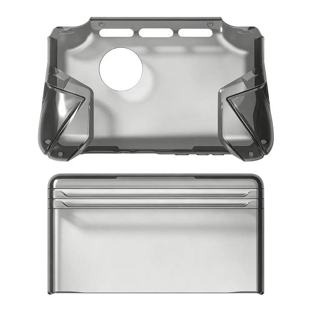 Transparent TPU Protective Case for AYN Thor Dual Screen Handheld Game Console Integrated Soft Grip Cover Gaming Accessory