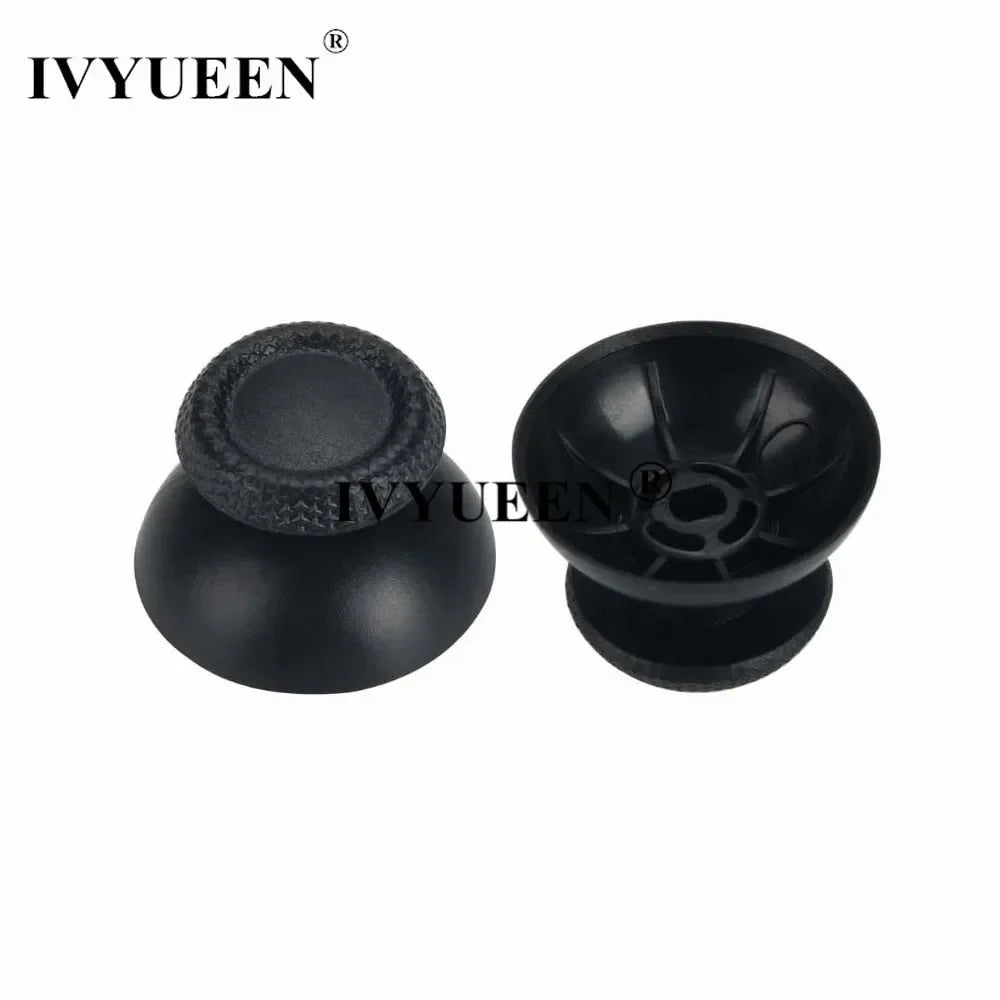 IVYUEEN 4-20 PCS Black Gray Thumbsticks Caps for PlayStation