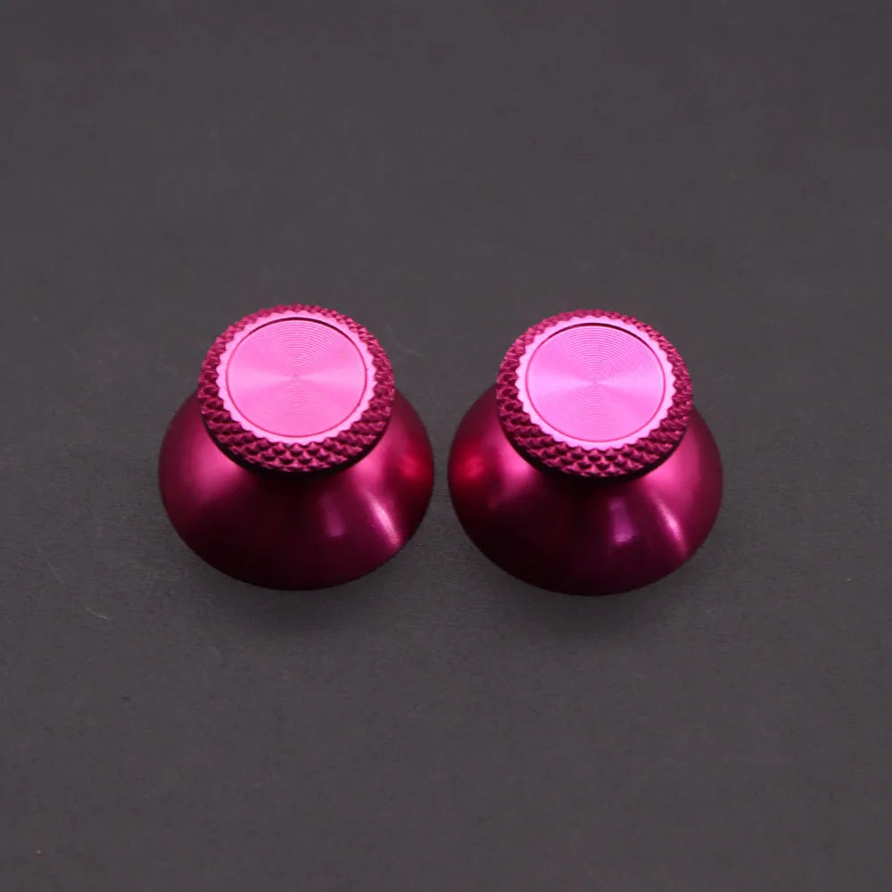 2PCS Metal Analog Joystick Thumb Stick Grip Cap Replacement 