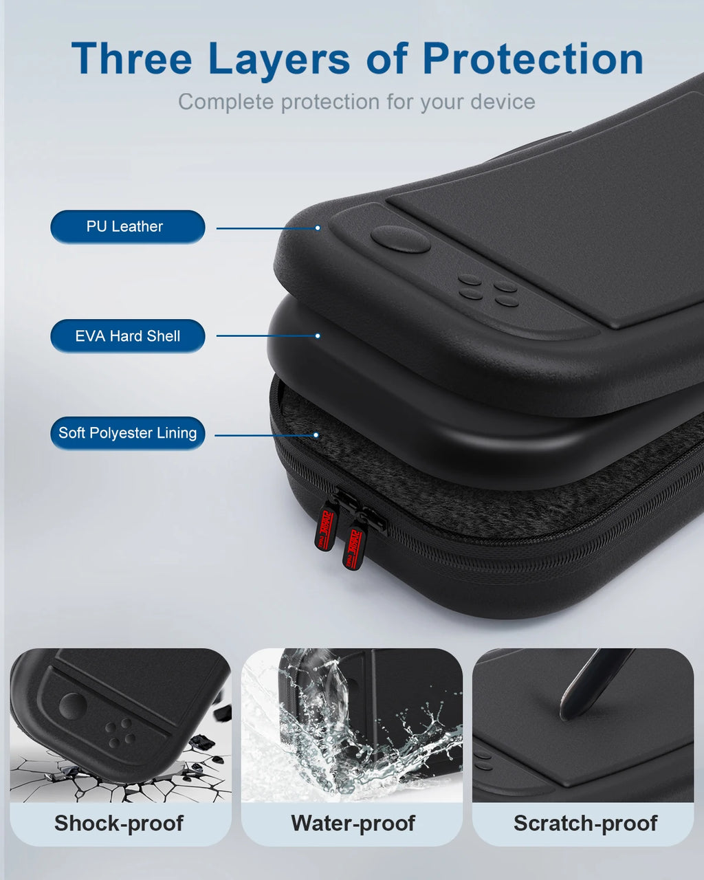 Travel Carrying Protective Case For Nintendo Switch 2 Consol