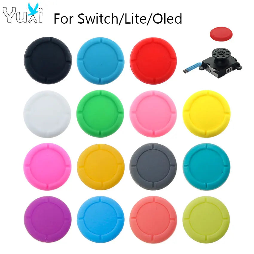 YuXi 2pcs For Nintend Switch Joy-Con Controller 3D Analog Jo