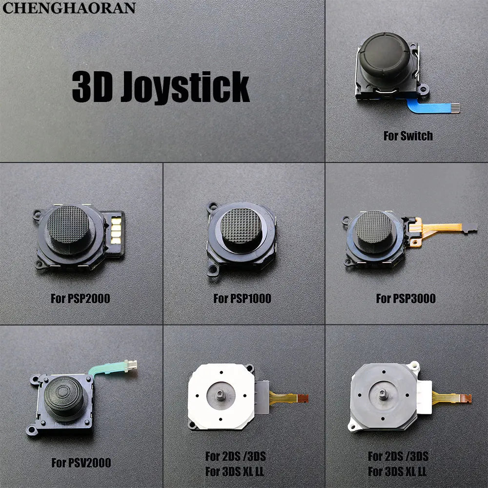 ChengHaoRan 1Piece 3D Analog Joystick Thumb Stick Replacemen